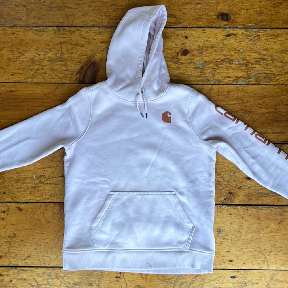 women’s pink carhartt hoodie